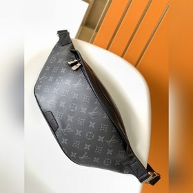 LV Модель M44336 Черный поясной кошелек DISCOVERY Поясная сумка