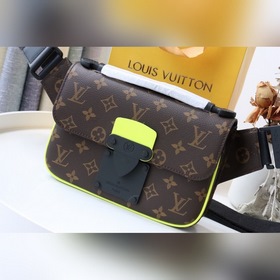 LV S Lock Sling поясная сумка, модель M45807 Сумка С магнитной з