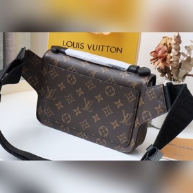 LV S Lock Sling поясная сумка, модель M45807 Сумка С магнитной з