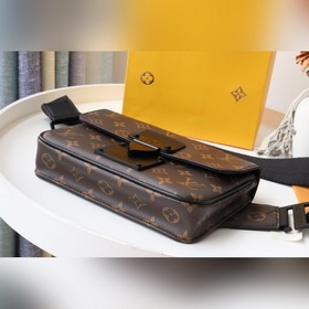 LV S Lock Sling поясная сумка, модель M45807 Сумка С магнитной з