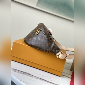 LV BUMBAG Поясная сумка Модель M43644  Изготовленный из классиче