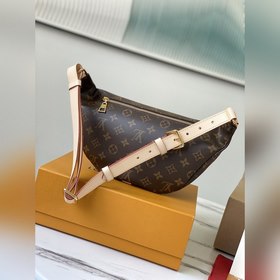 LV BUMBAG Поясная сумка Модель M43644  Изготовленный из классиче