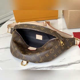 LV BUMBAG Поясная сумка Модель M43644  Изготовленный из классиче