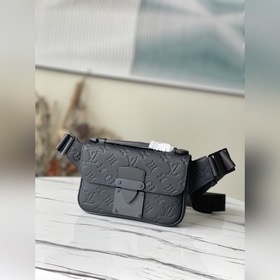 Сумка LV S Lock Sling, модель M58487 Новая сумка S Lock Sling из