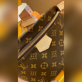 LV сумка на грудь, поясная сумка, сумка через плечо, модель M4364