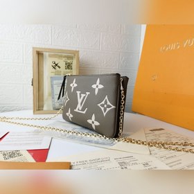 LV Модель M69203 Сумка на цепочке с тиснением и шелкографией Эта 
