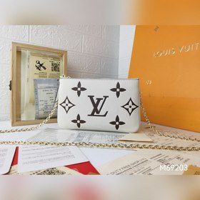 LV Модель M69203 Сумка на цепочке с тиснением и шелкографией Эта