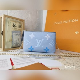 LV Модель M69203 Сумка на цепочке с тиснением и шелкографией Эта