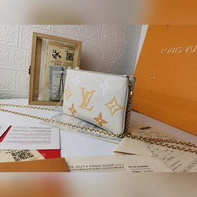 LV Модель M69203 Сумка на цепочке с тиснением и шелкографией Эта 