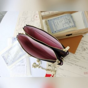 LV Модель M69203 Сумка на цепочке с шелкографией Эта сумка Double