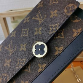 LV Модель M67405 Кошелек FLORE с цепочкой Этот кошелек на цепочке