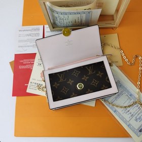 LV Модель M67405 Кошелек FLORE с цепочкой Этот кошелек на цепочке