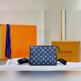 LV Джинсовый синий Модель M57782 57790 Coussin Маленькая сумка Су