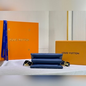 LV Джинсовый синий Модель M57782 57790 Coussin Маленькая сумка Су