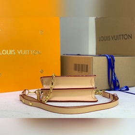 LV Модель M57499 Синяя Средняя сумка Dauphine Средняя сумка Daup