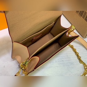 LV Модель M57499 Синяя Средняя сумка Dauphine Средняя сумка Daup