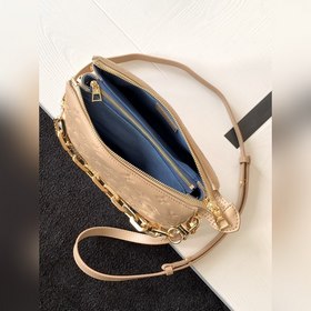 LV Модель M58268 Сумка Coussin BB, песочного цвета, через плечо Б
