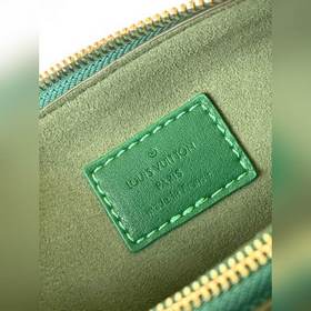LV Модель M59389 Зеленая сумка Coussin BB через плечо Блеснула на