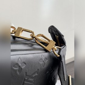 LV Модель M57783 Черная сумка Coussin среднего размера с одним пл