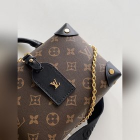 LV Модель M45571 Черный Сумка через плечо Сумка Petite Malle Soup