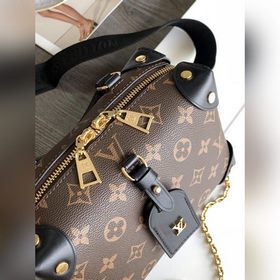 LV Модель M45571 Черный Сумка через плечо Сумка Petite Malle Soup