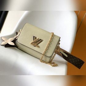 Средняя сумка LV Twist через плечо Модель M59018 M59016 Средняя с