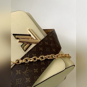 Средняя сумка LV Twist через плечо Модель M59018 M59016 Средняя с