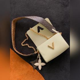 Средняя сумка LV Twist через плечо Модель M59018 M59016 Средняя с