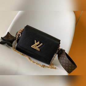 Средняя сумка LV Twist через плечо, модель M59018 M59016 Средняя