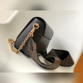 Средняя сумка LV Twist через плечо, модель M59018 M59016 Средняя 