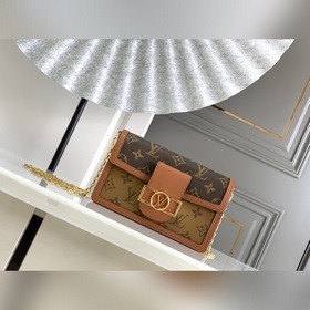 LV Dauphine Сумка Модель M68746 Сумка с цепочкой в стиле ретро Но