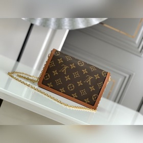 LV Dauphine Сумка Модель M68746 Сумка с цепочкой в стиле ретро Но