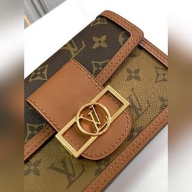 LV Dauphine Сумка Модель M68746 Сумка с цепочкой в стиле ретро Но