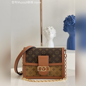Сумка LV Dauphine, модель M45958, сумка через плечо, сумка с ремн