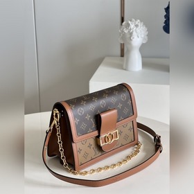 Сумка LV Dauphine, модель M45958, сумка через плечо, сумка с ремн