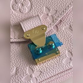 LV Micro Métis Почтовая сумка с цепочкой, модель M81390, розовая 