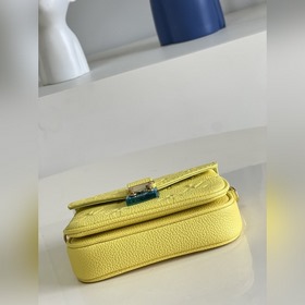 LV Micro Métis Почтовая сумка с цепочкой Модель M81390 Желтый С