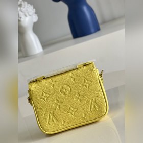 LV Micro Métis Почтовая сумка с цепочкой Модель M81390 Желтый С