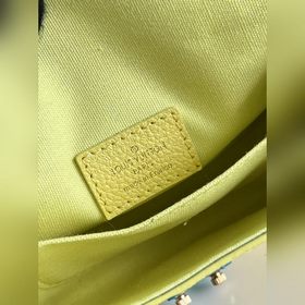 LV Micro Métis Почтовая сумка с цепочкой Модель M81390 Желтый С