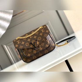 LV Модель M45592 PASSY Сумка на цепочке Сумка с цепочкой из тка