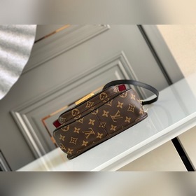 LV Модель M45592 PASSY Сумка на цепочке Сумка с цепочкой из тка