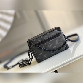 LV MINI SOFT TRUNK сумка на цепочке, модель M44735 Вирджил Абло