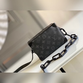 LV MINI SOFT TRUNK сумка на цепочке, модель M44735 Вирджил Абло 