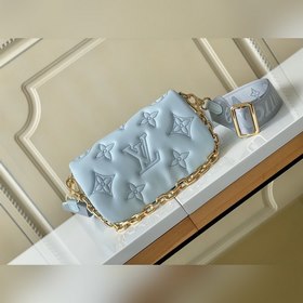 Сумка LV Wallet on Strap Модель M81399 Синяя Эта сумка Wallet o