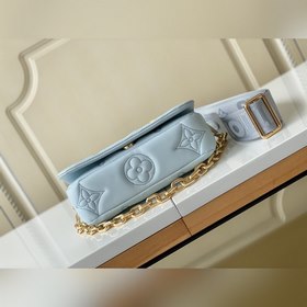 Сумка LV Wallet on Strap Модель M81399 Синяя Эта сумка Wallet o