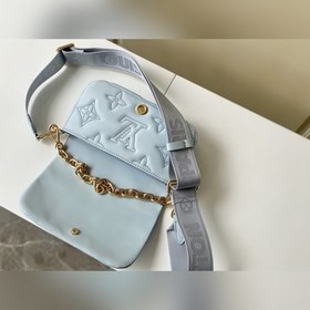 Сумка LV Wallet on Strap Модель M81399 Синяя Эта сумка Wallet o