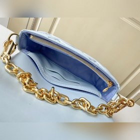 Сумка LV Wallet on Strap Модель M81399 Синяя Эта сумка Wallet o