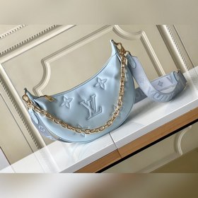 Сумка LV Over The Moon, модель M59825, синяя Сумка Over The Moon