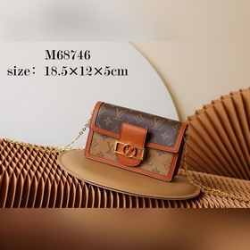 LV DAUPHINE сумка на цепочке, модель M68746 Сумка с цепочкой DA