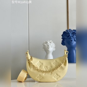 LV Over The Moon Сумка-луна Сумка под мышку Модель M59823 Желты